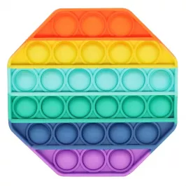 Pop It Восьмиугольник (мультиколор) картинка 342897 - МосИгра